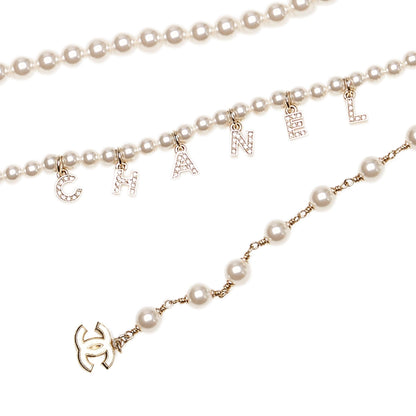 Chanel CC Faux Pearl Belt - 43 / 110 (SHG-30968)