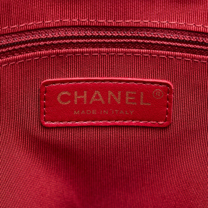 Chanel CC Front Pocket Calfskin Shopping Tote (SHG-AMS7oG)