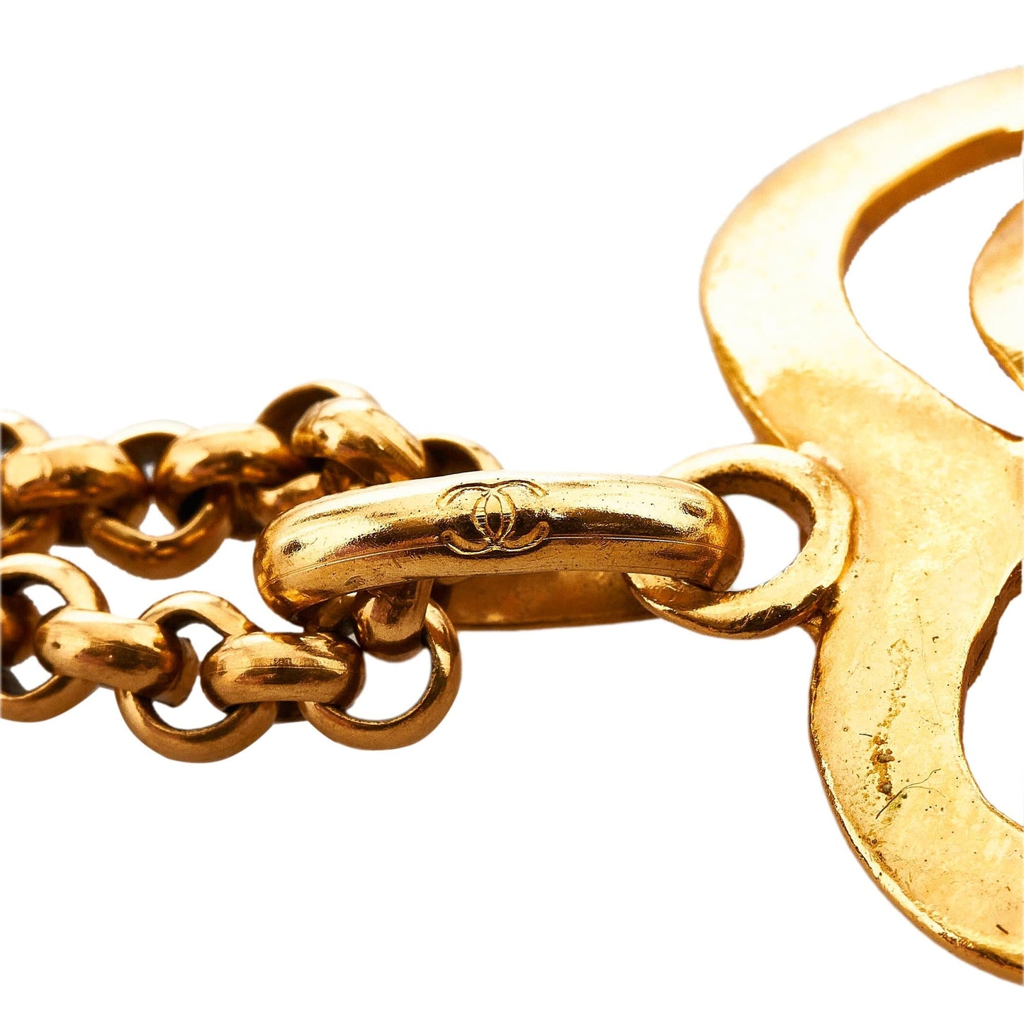 Chanel CC Heart Pendant Necklace (SHG-8fpssY)