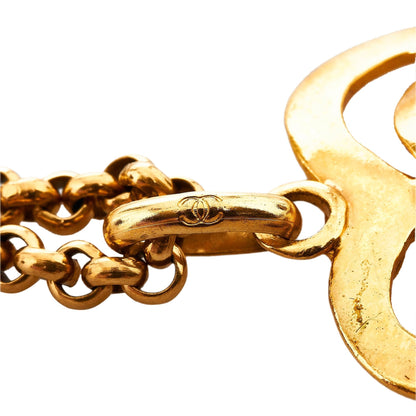 Chanel CC Heart Pendant Necklace (SHG-8fpssY)