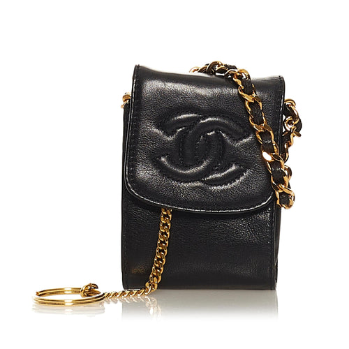 Chanel CC Lambskin Leather Multi Case (SHG-34250)