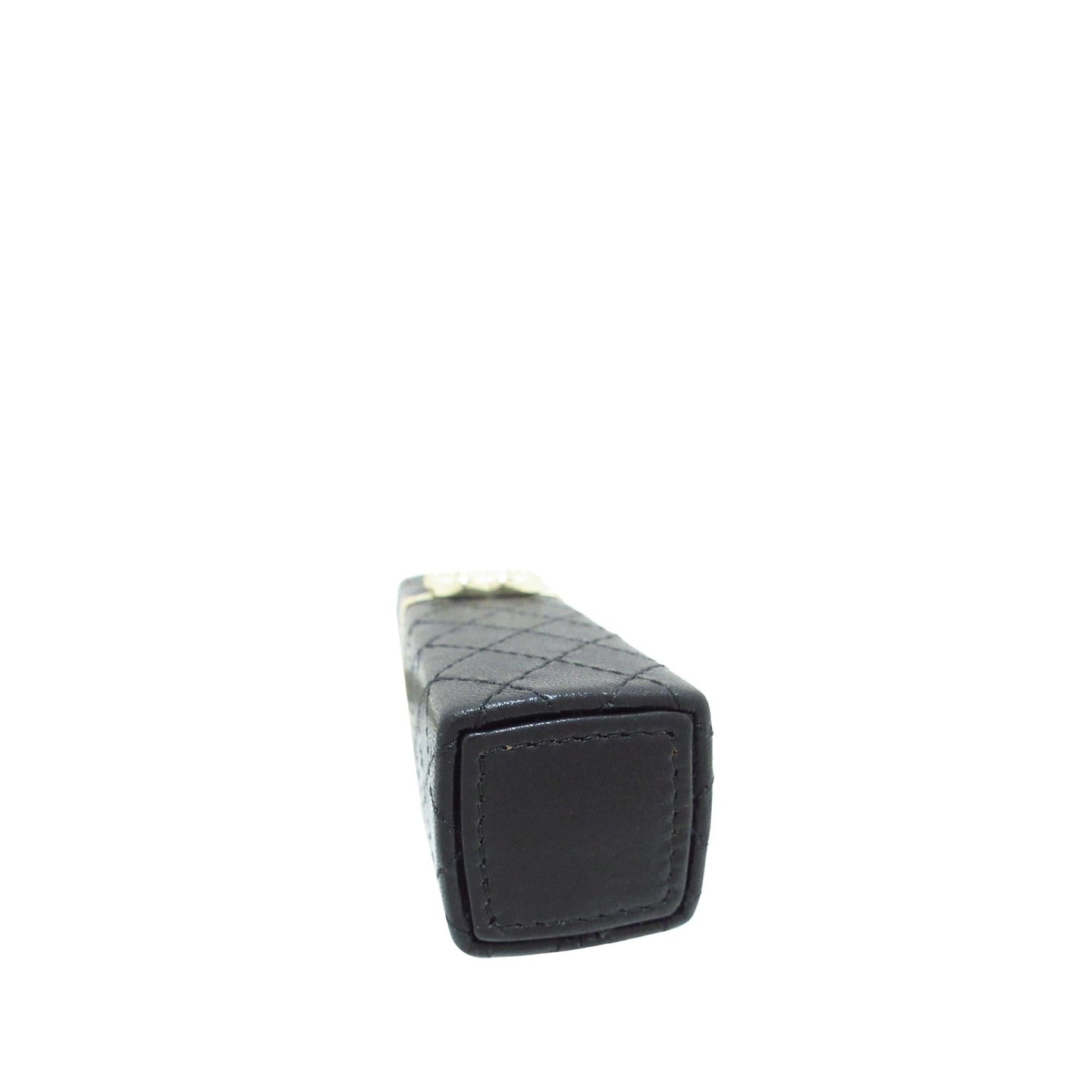 Chanel CC Lambskin Squared Lipstick Case on Chain (SHG-Zp7ZZG)