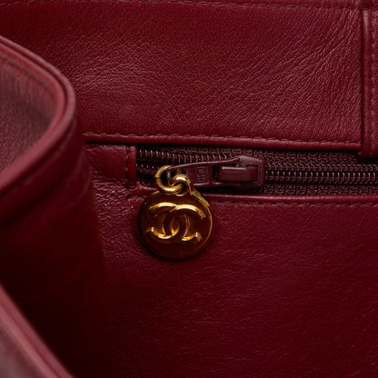 Chanel CC Lambskin Tote Bag (SHG-Q3lcmX)