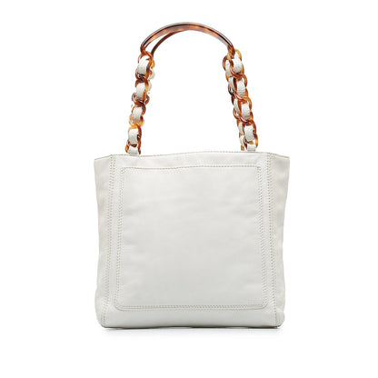 Chanel CC Lambskin Tote Bag (SHG-4wiPOU)