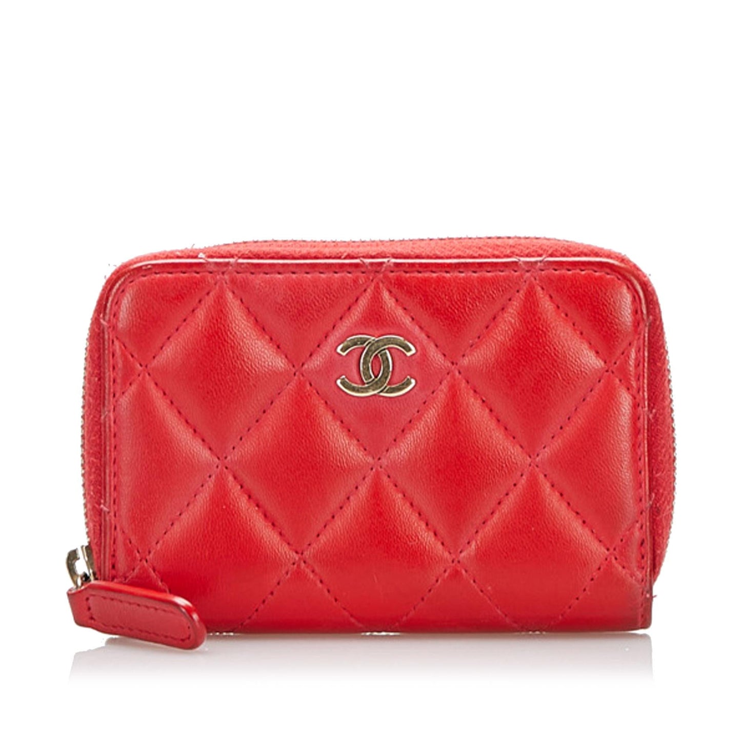 Chanel CC Lamskin Coin Pouch (SHG-vCHH02)