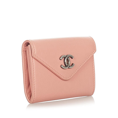 Chanel CC Leather Card Holder (SHG-23845)