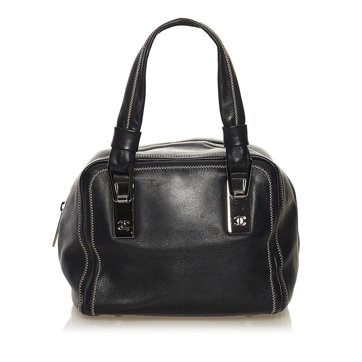 Chanel CC Leather Handbag (SHG-34261)