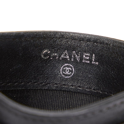 Chanel CC Matelasse Card Holder (SHG-cydmno)