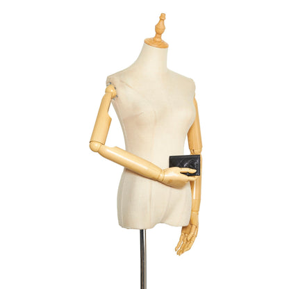 Chanel CC Matelasse Card Holder (SHG-cydmno)