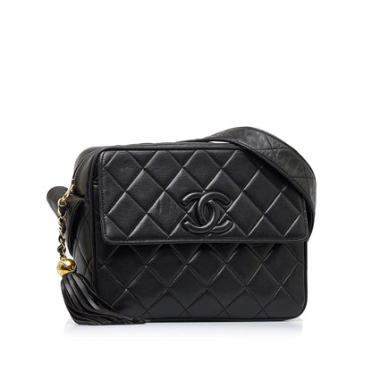 Chanel CC Matelasse Tassel Camera Bag (SHG-Emp6IH)