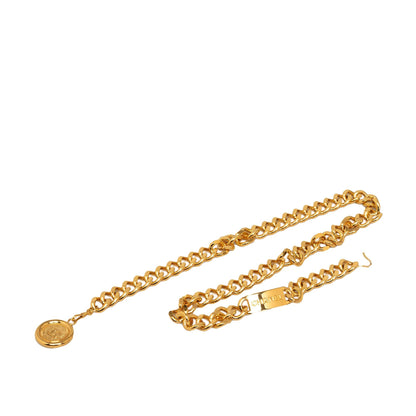 Chanel CC Medallion Chain-Link Belt - 34 / 86.00 (SHG-Hbbdy4)