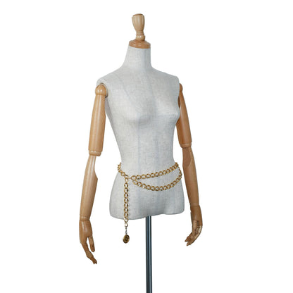 Chanel CC Medallion Chain-Link Belt - 36 / 92 (SHG-9jqQNh)