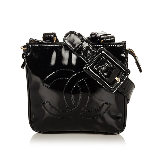 Chanel CC Patent Leather Belt Bag (SHG-27599)