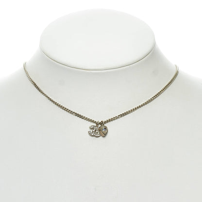 Chanel CC Pendant Rhinestones Necklace (SHG-29616)
