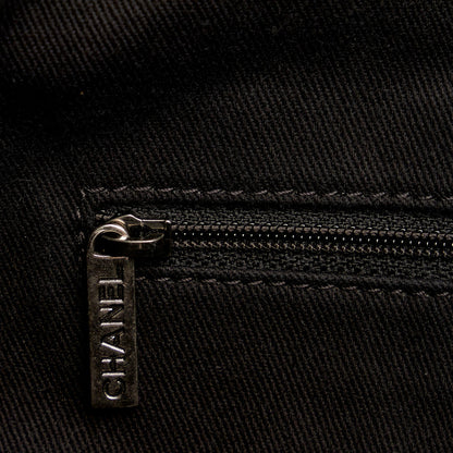 Chanel CC Perforated Leather Tote Bag (SHG-gDassU)