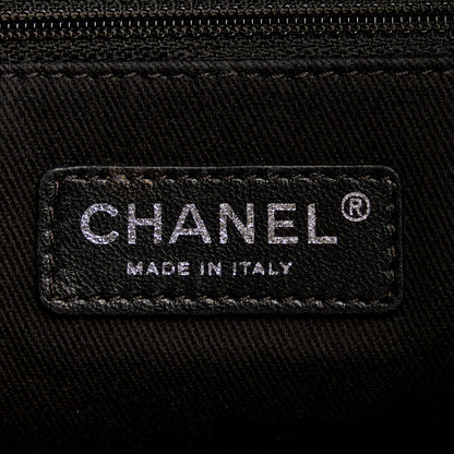 Chanel CC Perforated Leather Tote Bag (SHG-gDassU)