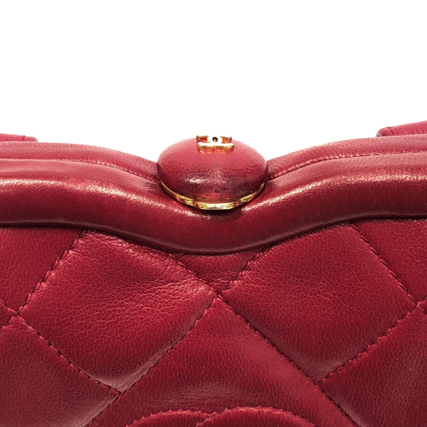 Chanel CC Quilted Lambskin Frame Belt Bag (SHG-jwdhOp)