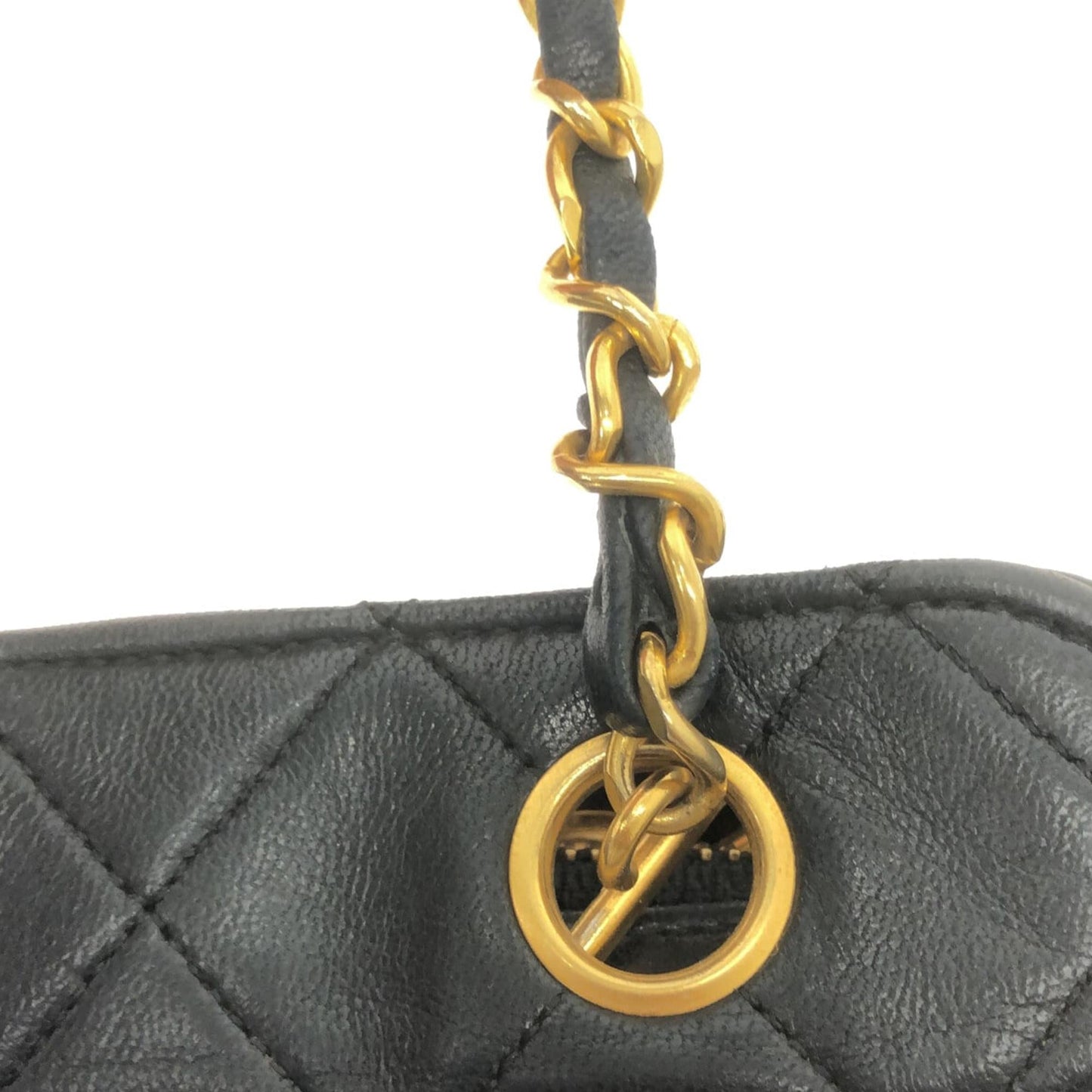 Chanel CC Quilted Lambskin Pocket Tote (SHG-0UXCKM)