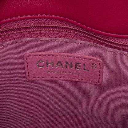 Chanel CC Quilted Patent Leather Crossbody Bag (SHG-g7XOp3)