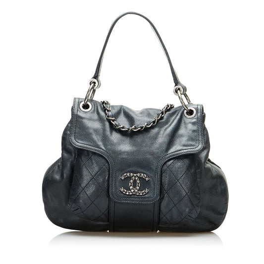 Chanel CC Rider Flap Satchel (SHG-I5sCSw)