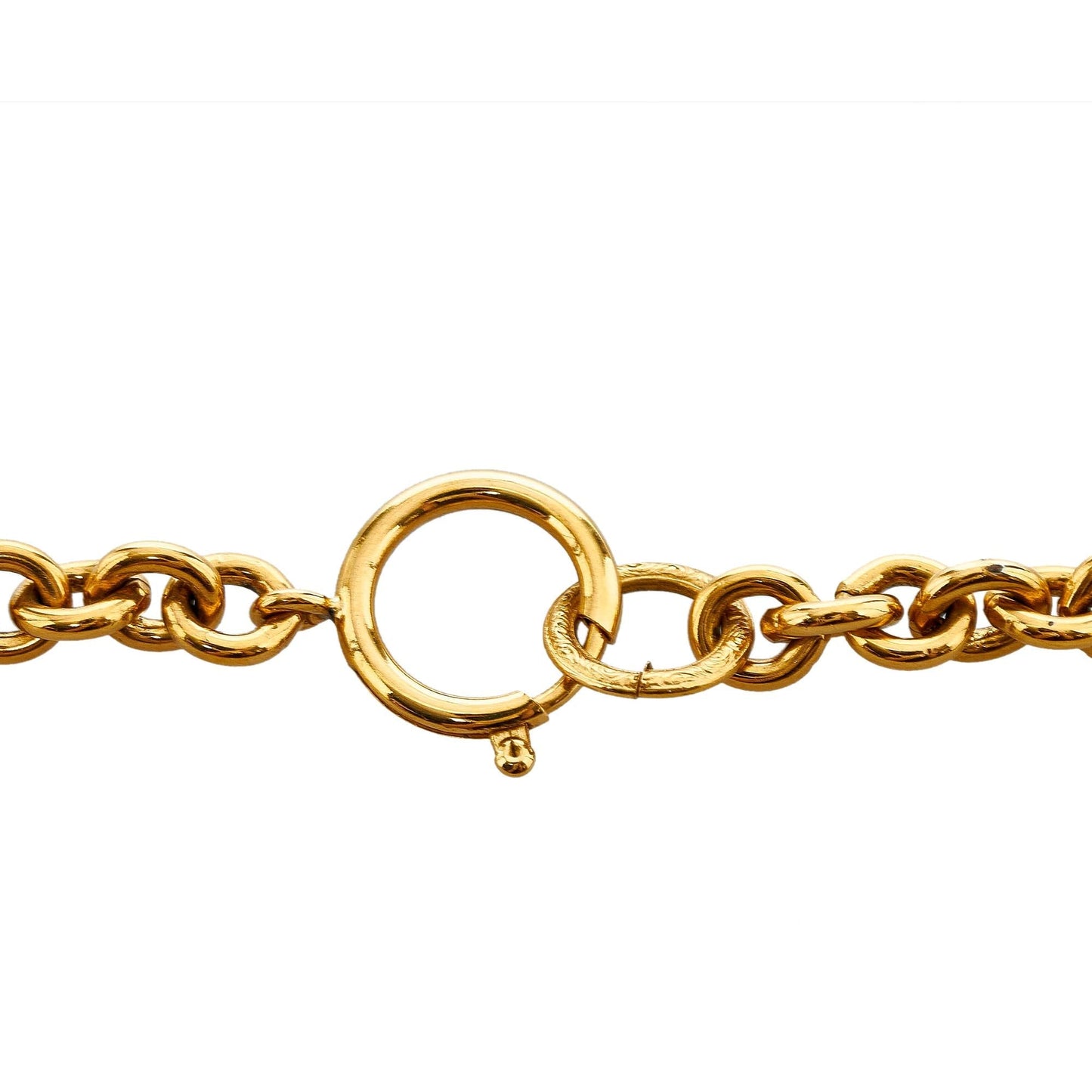 Chanel CC Round Pendant Necklace (SHG-iT3oVq)