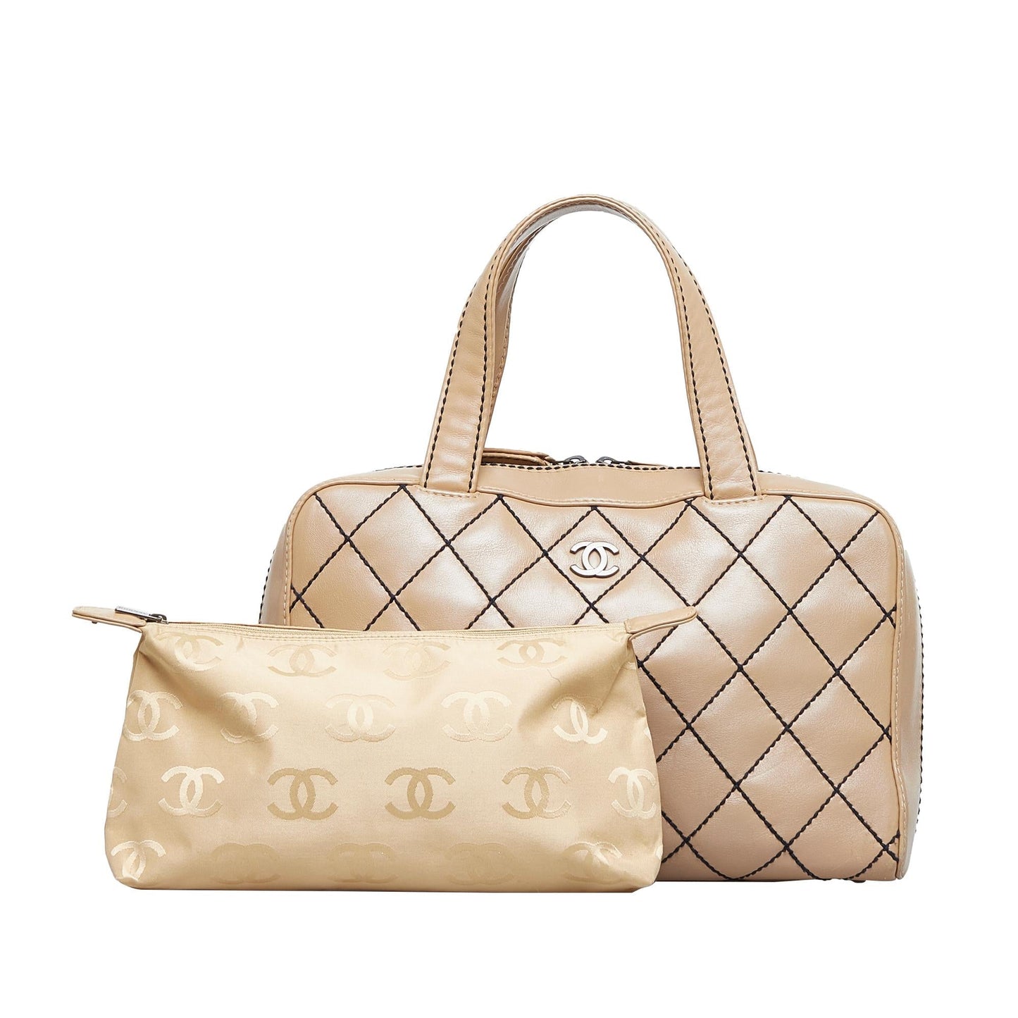 Chanel CC Wild Stitch Handbag (SHG-13zmDX)