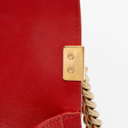 Chanel Calfskin Small Boy Bag (SHF-OJg065)