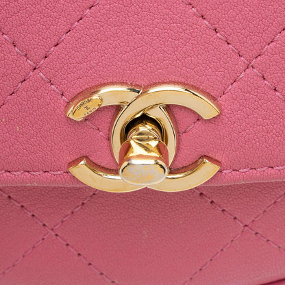 Chanel Calfskin Casual Trip Flap Messenger Bag (SHF-5Qu2ho)