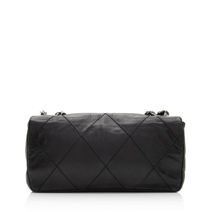 Chanel Calfskin Oversized Quilted CC Small Flap Bag (SHF-FRyV1T)