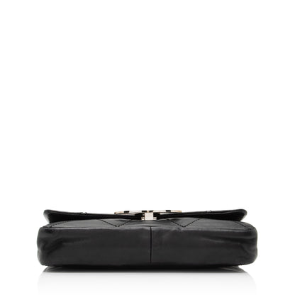 Chanel Calfskin Oversized Quilted CC Small Flap Bag (SHF-FRyV1T)