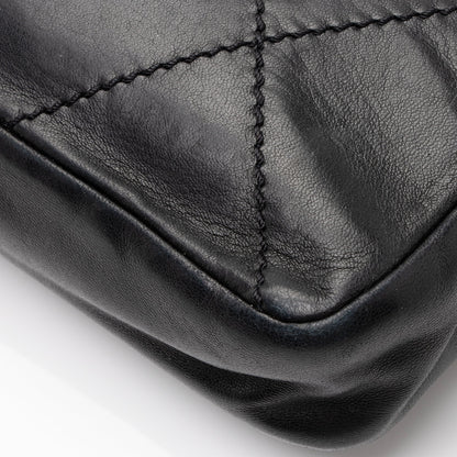 Chanel Calfskin Oversized Quilted CC Small Flap Bag (SHF-FRyV1T)
