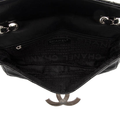 Chanel Calfskin Oversized Quilted CC Small Flap Bag (SHF-FRyV1T)