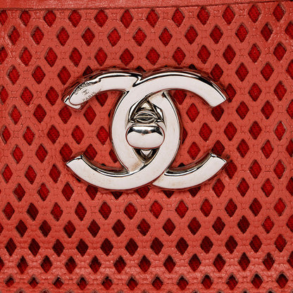 Chanel Perforated Calfskin Up In The Air Large Tote (SHF-16213)