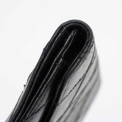 Chanel Calfskin Diamond Wild Stitch Envelope Wallet (SHF-pNxSvK)