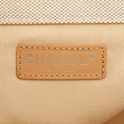 Chanel Camellia CC Choco Bar No. 5 Shoulder Bag (SHG-CGt5YO)