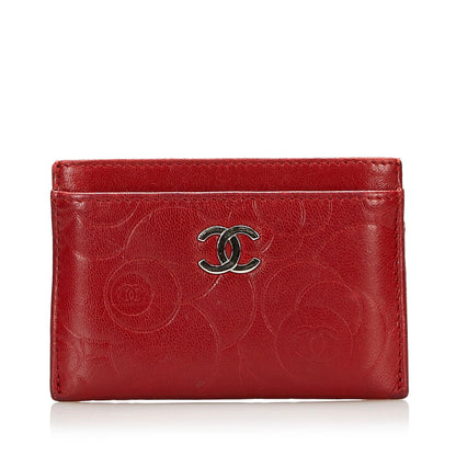 Chanel Camellia Card Holder (SHG-36027)