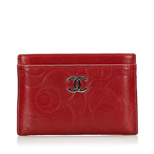 Chanel Camellia Card Holder (SHG-36027)
