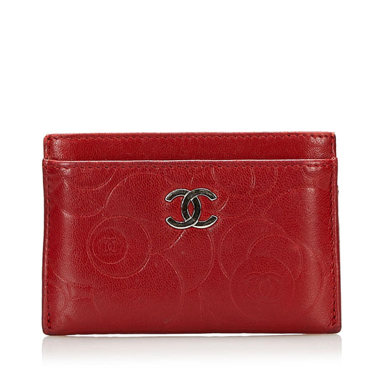 Chanel Camellia Card Holder (SHG-36027)