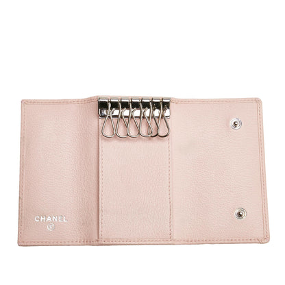 Chanel Camellia Leather Key Holder (SHG-27997)