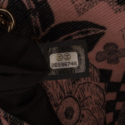 Chanel Camellia Scarf Ribbon Shoulder Bag (SHG-oP0g5S)