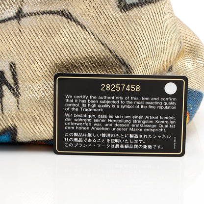 Chanel Canvas Graffiti Paris-New York Street Spirit Maxi Shopping Tote (SHF-18612)