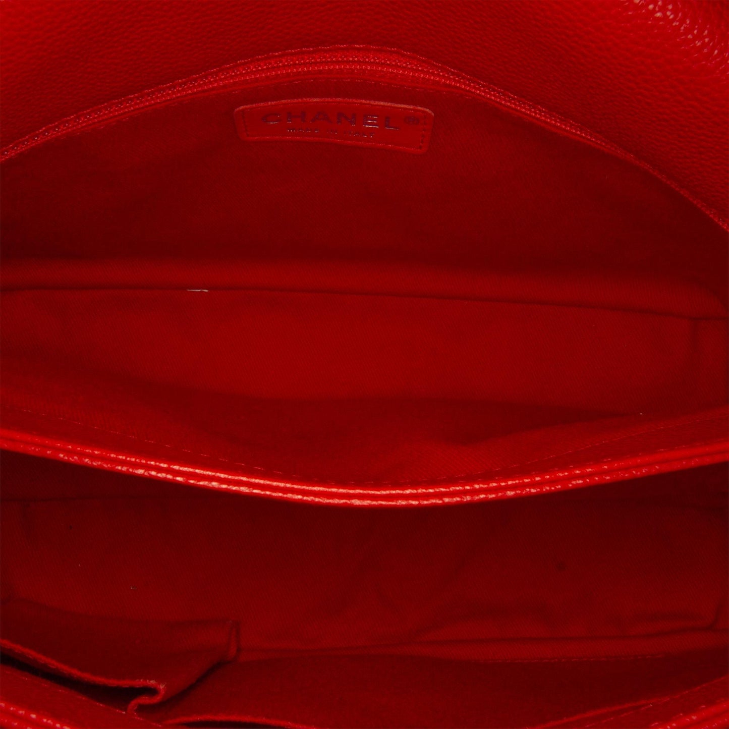 Chanel Caviar Double Compartment CC Chain Flap (SHG-BhsLJG)