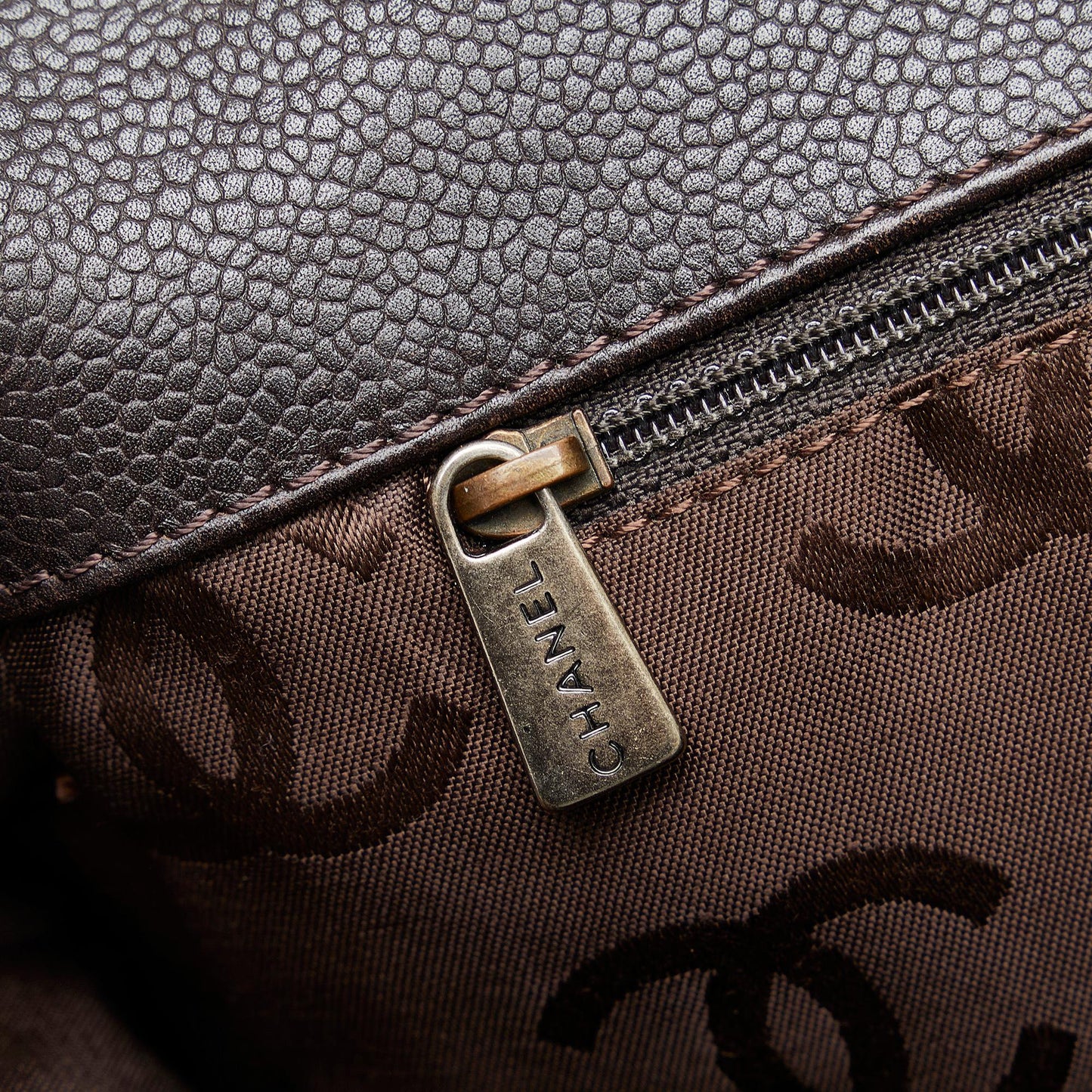 Chanel Caviar Executive Satchel (SHG-eZQRll)
