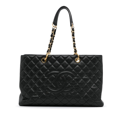 Chanel Caviar Grand Shopping Tote (SHG-w9qb9T)