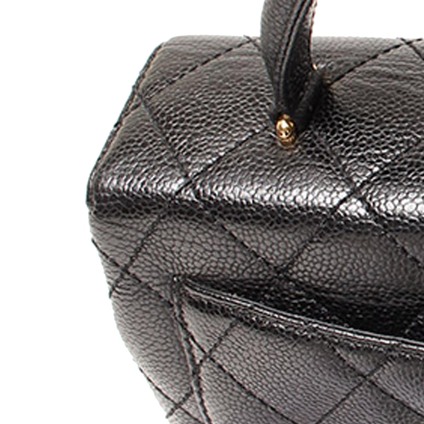 Chanel Caviar Kelly Top Handle (SHG-CmvHAK)