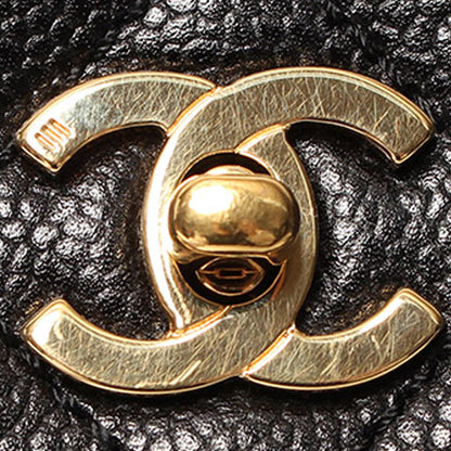 Chanel Caviar Kelly Top Handle (SHG-CmvHAK)