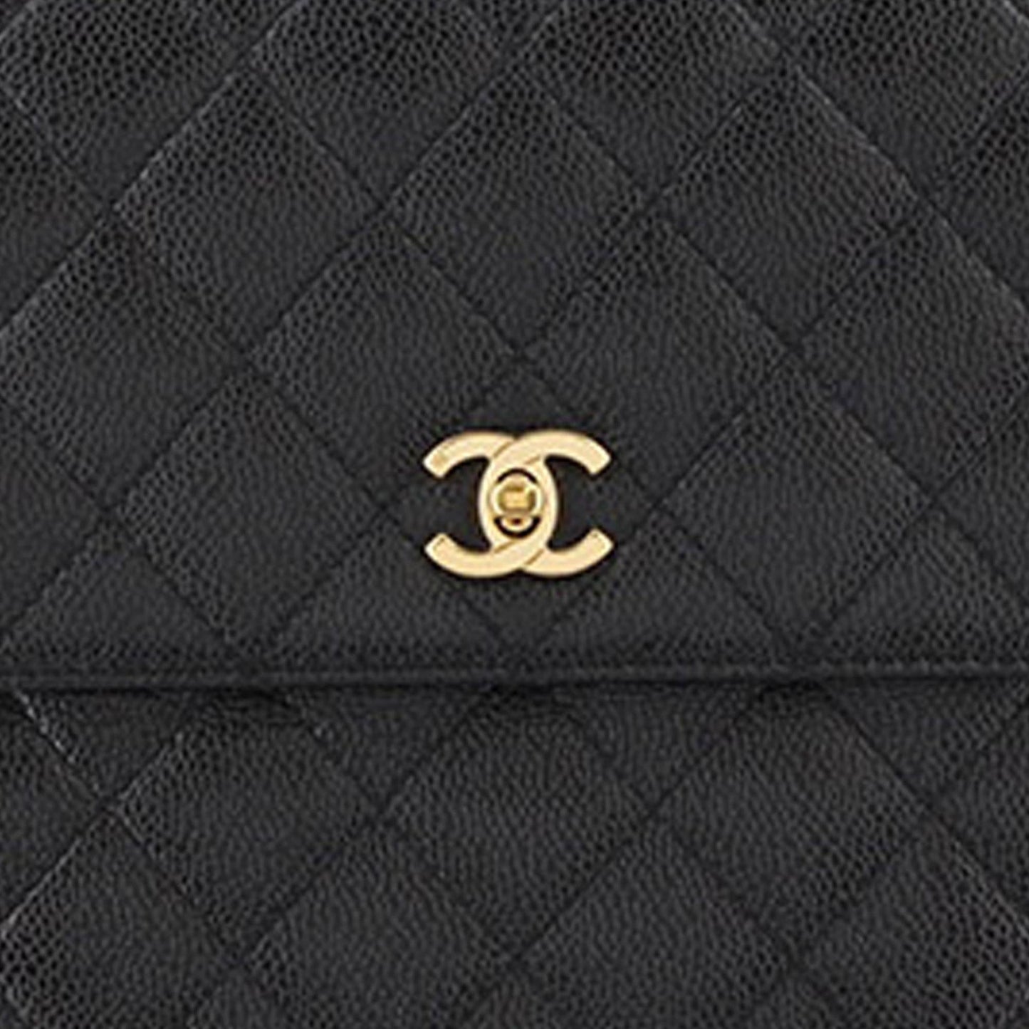 Chanel Caviar Kelly Top Handle (SHG-CmvHAK)