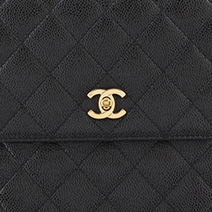 Chanel Caviar Kelly Top Handle (SHG-CmvHAK)
