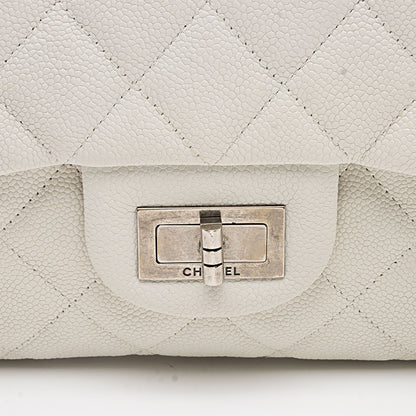 Chanel Caviar Leather Bijoux Chain Jumbo Single Flap Bag (SHF-JXTEcx)