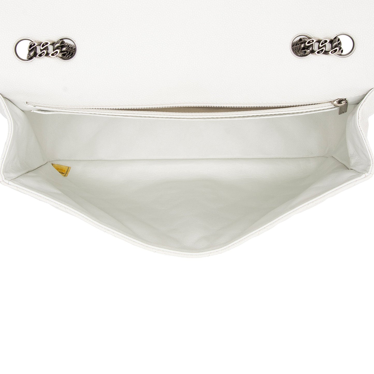 Chanel Caviar Leather Bijoux Chain Jumbo Single Flap Bag (SHF-JXTEcx)